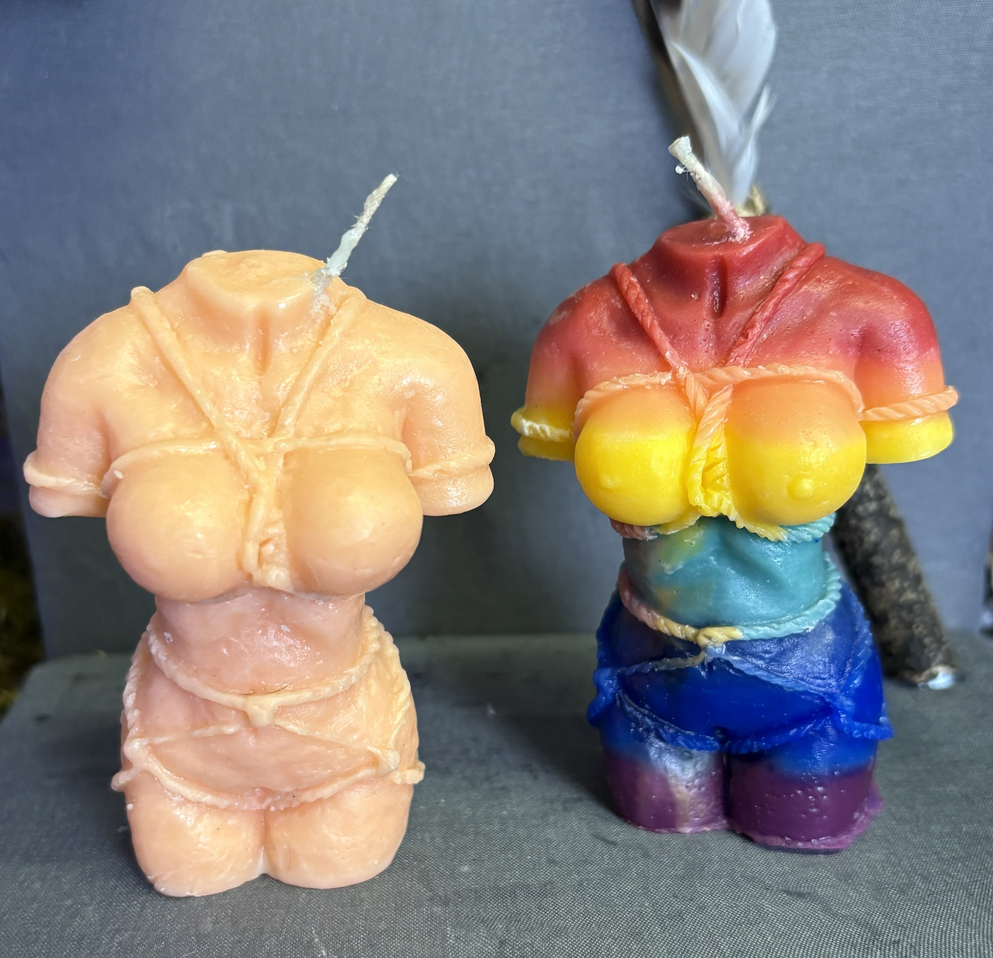 BDSM Goddess Figure Candle