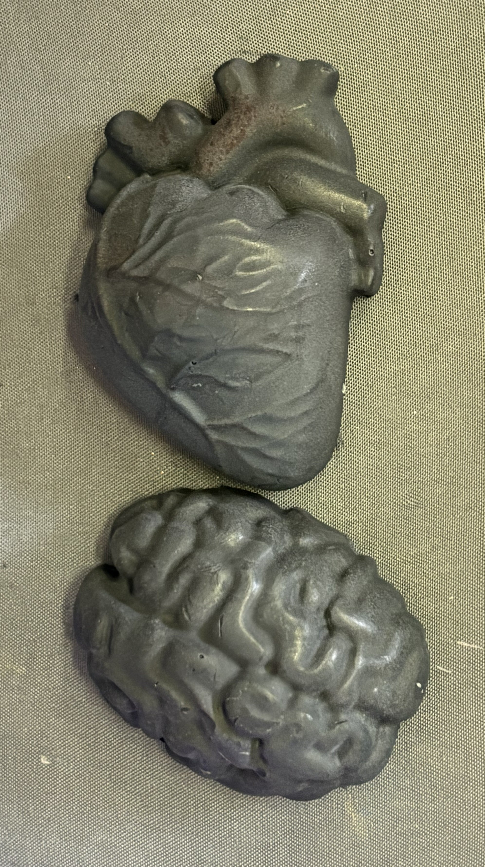 Heart & Brain Soap Bar Set – Anatomical Handmade Novelty Soaps