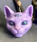 Eye of Horus Cat Head Candle