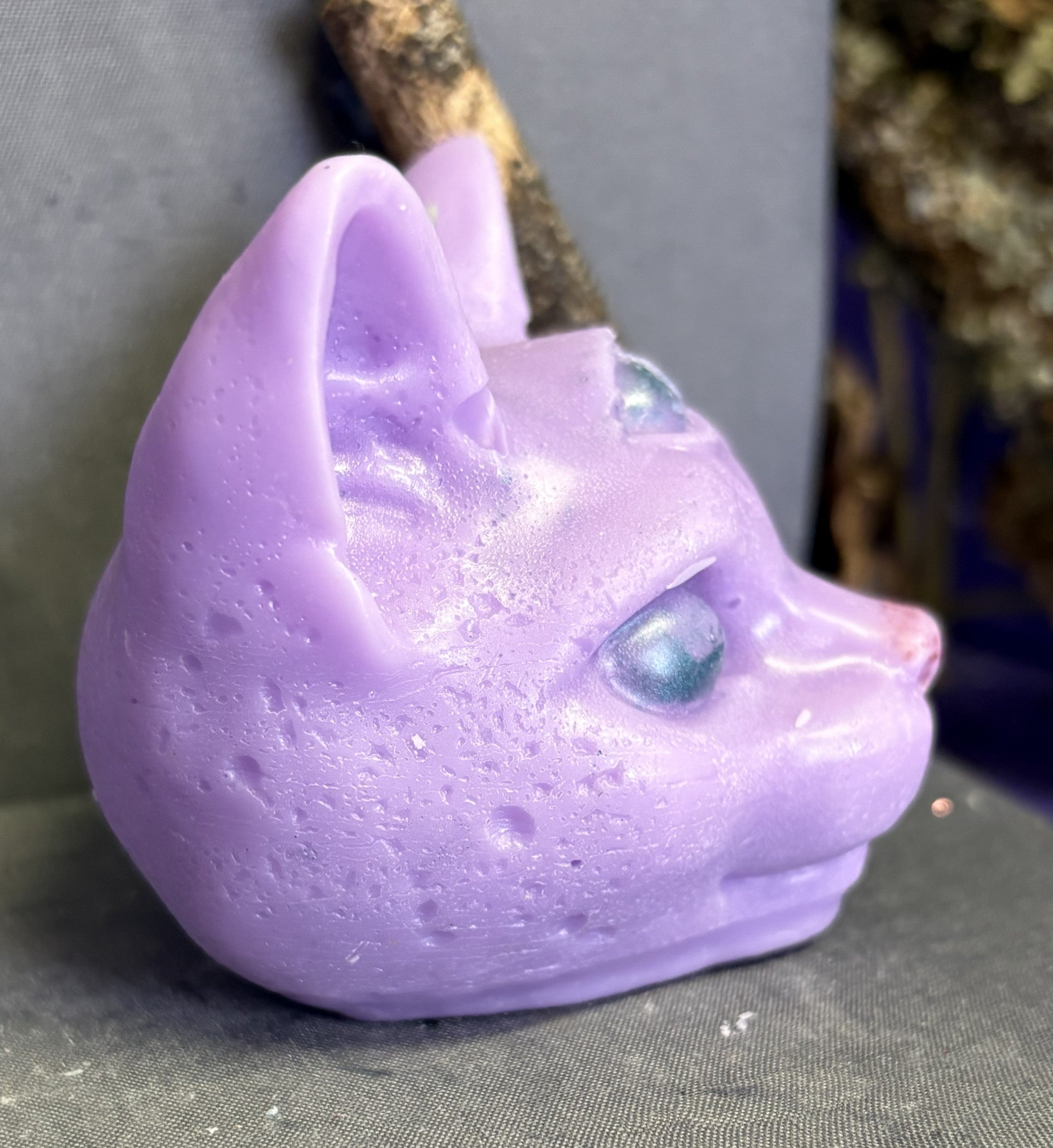 Eye of Horus Cat Head Candle