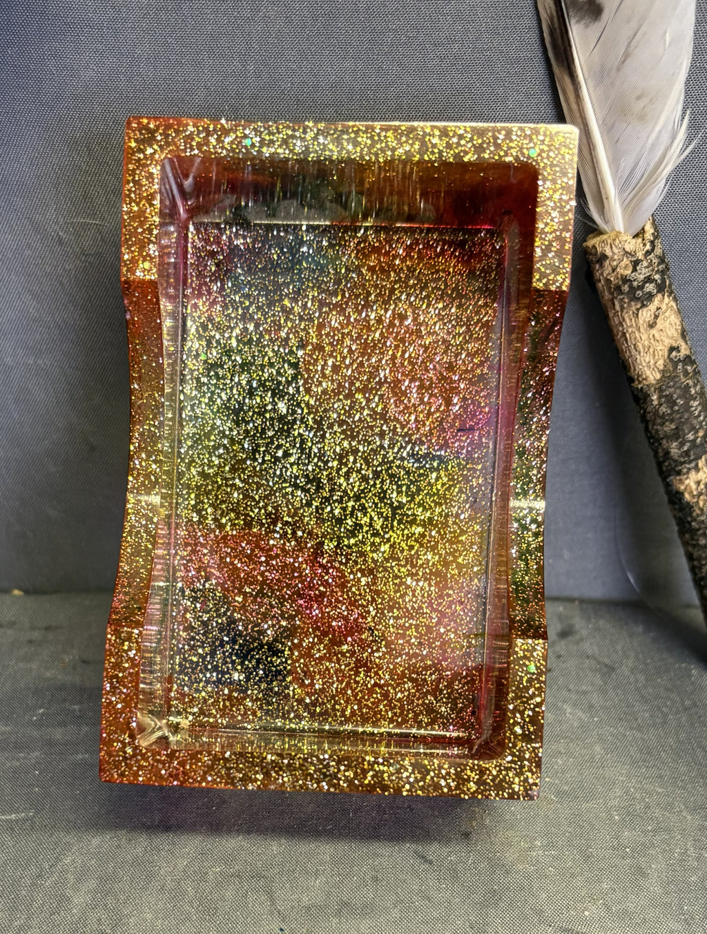 Handcrafted Resin Coaster Set – Decorative Drink Coasters for Home