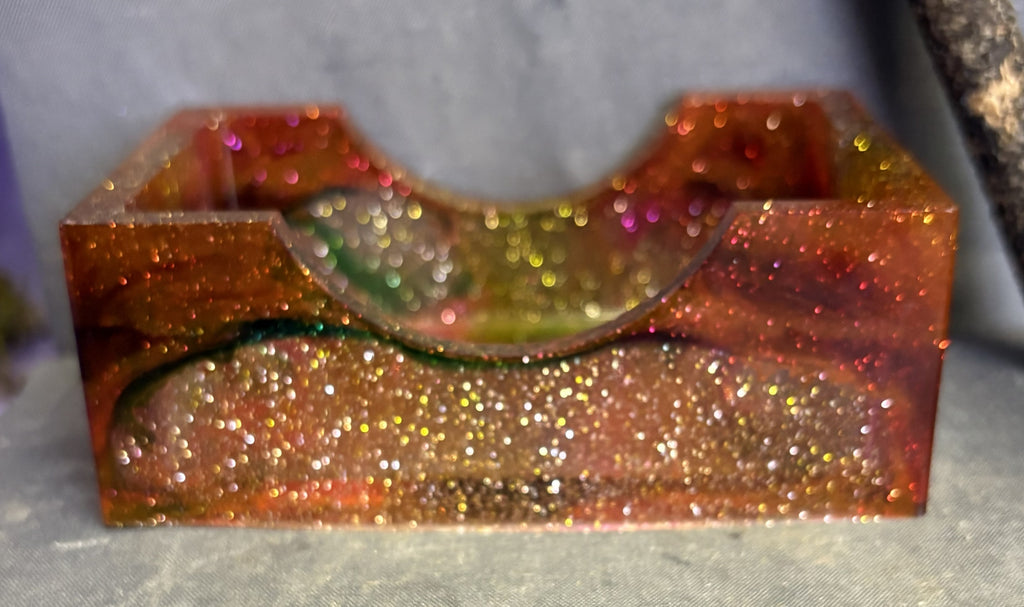 Handcrafted Resin Coaster Set – Decorative Drink Coasters for Home