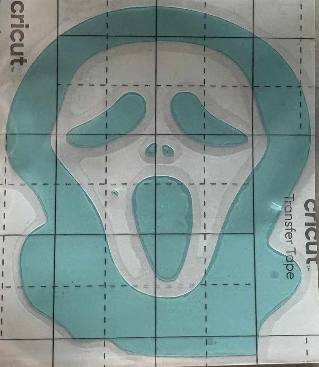 Ghostface Horror Vinyl Decal – 4x4 Inch Slasher Movie Inspired Sticker