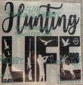 Hunting Life Vinyl Decal – 4x4 Inch Outdoorsman Hunting Sticker