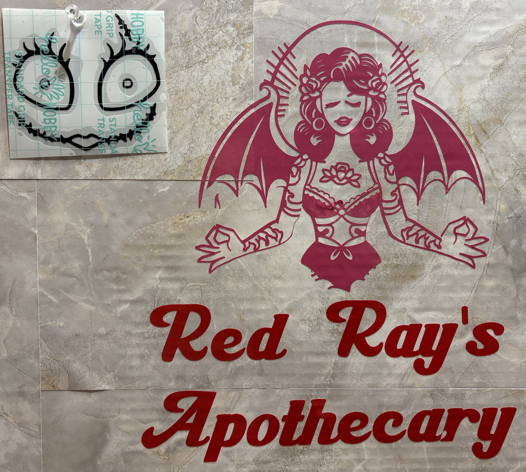 Sally Face Vinyl Decal – 4x4 Inch Gothic Horror Doll Inspired Sticker