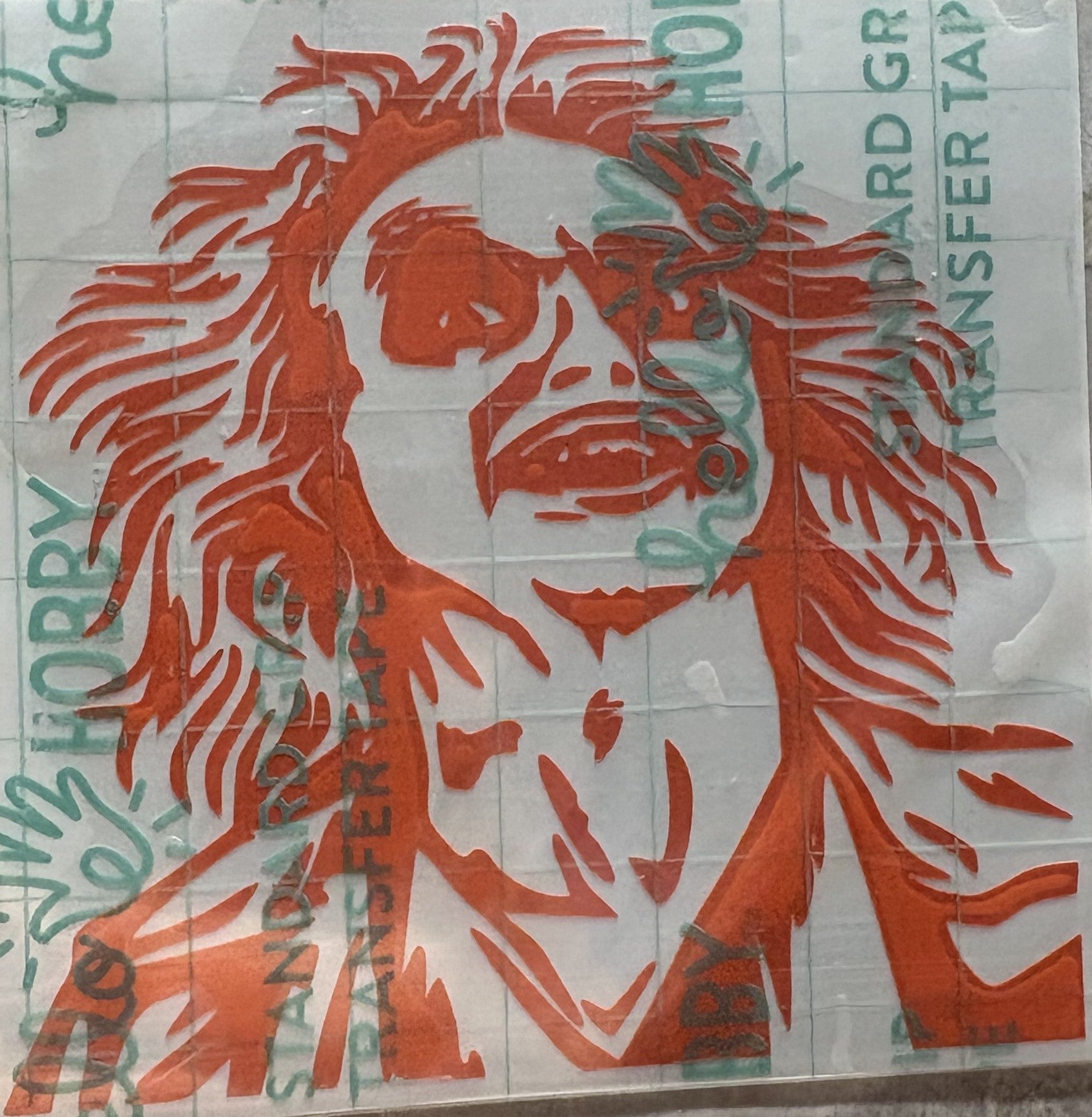 Beetlejuice Inspired Vinyl Decal – 4x4 Inch Spooky Comedy Horror Sticker