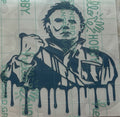 Michael Myers Horror Vinyl Decal – 4x4 Inch Slasher Movie Inspired Sticker