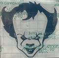 Pennywise Horror Vinyl Decal – 4x4 Inch Clown Movie Inspired Sticker