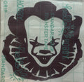 Pennywise Horror Vinyl Decal – 4x4 Inch Clown Movie Inspired Sticker