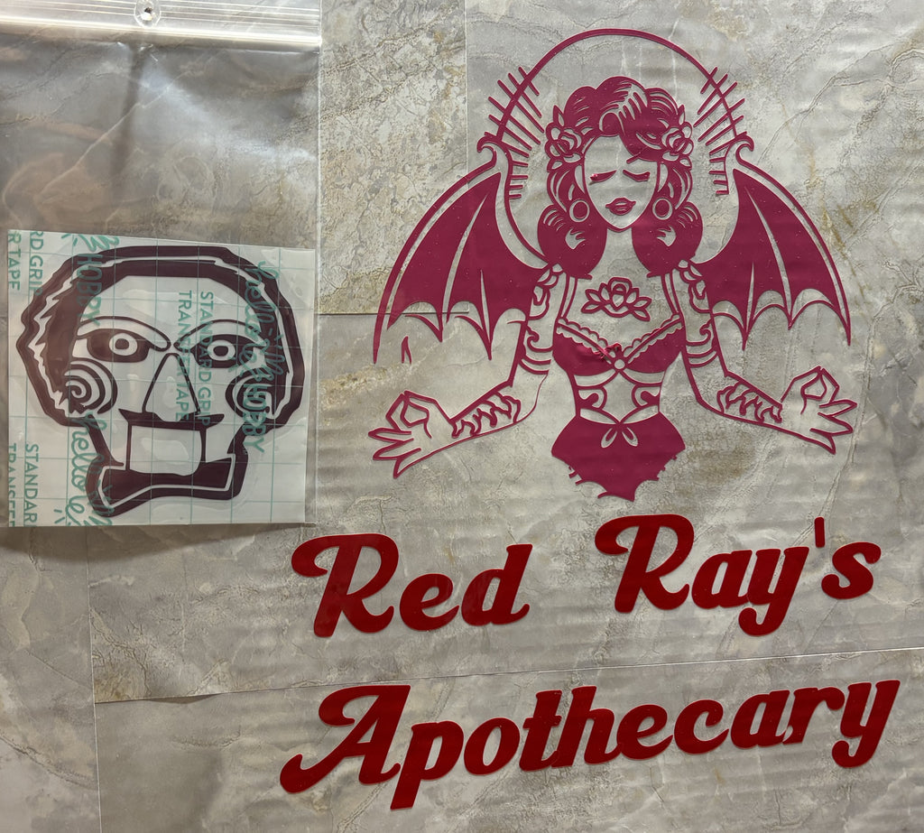 Jigsaw Horror Vinyl Decal – 4x4 Inch Saw Movie Inspired Sticker