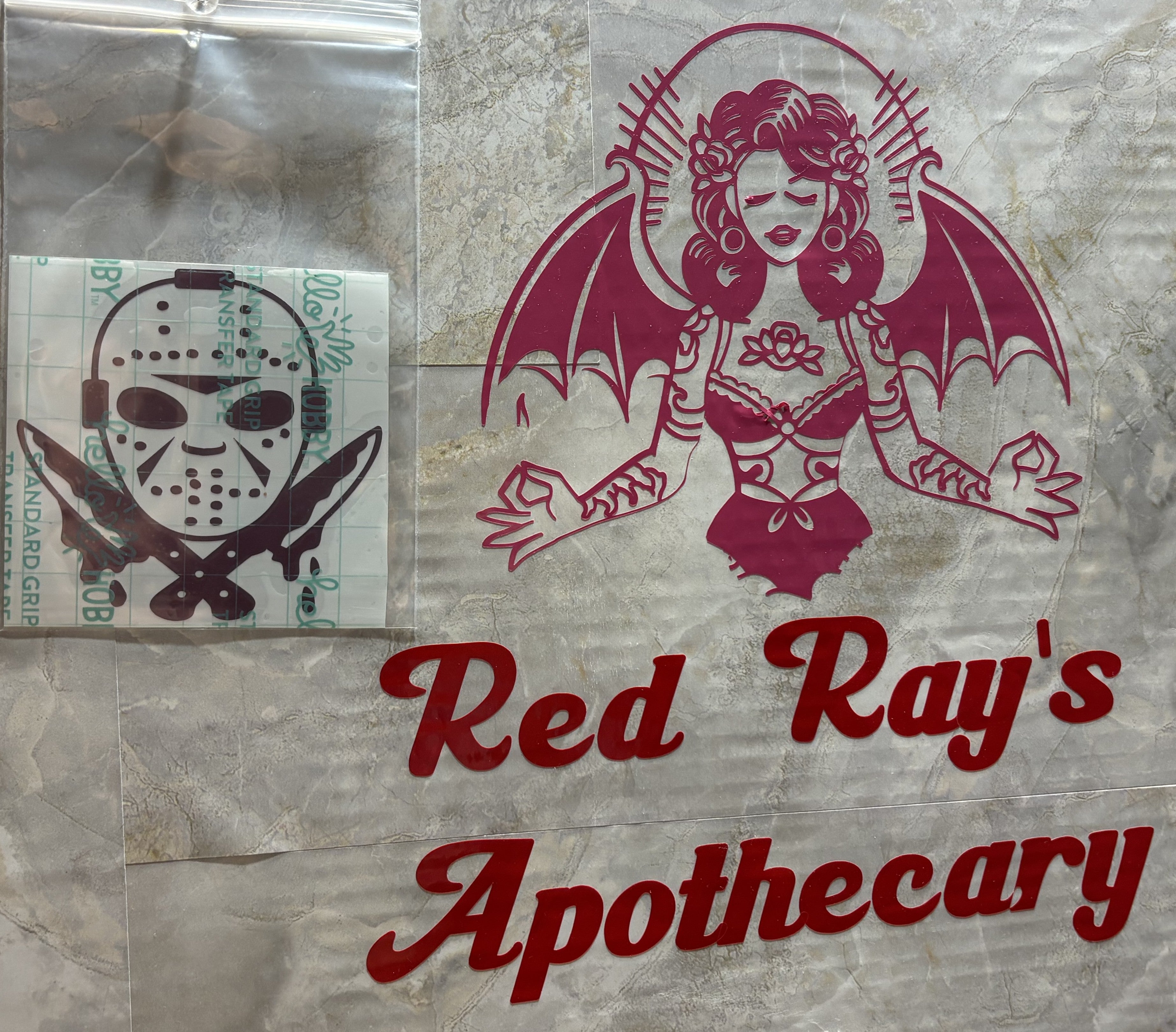 Jason Voorhees Horror Vinyl Decal – 4x4 Inch Slasher Movie Inspired Sticker