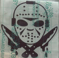 Jason Voorhees Horror Vinyl Decal – 4x4 Inch Slasher Movie Inspired Sticker