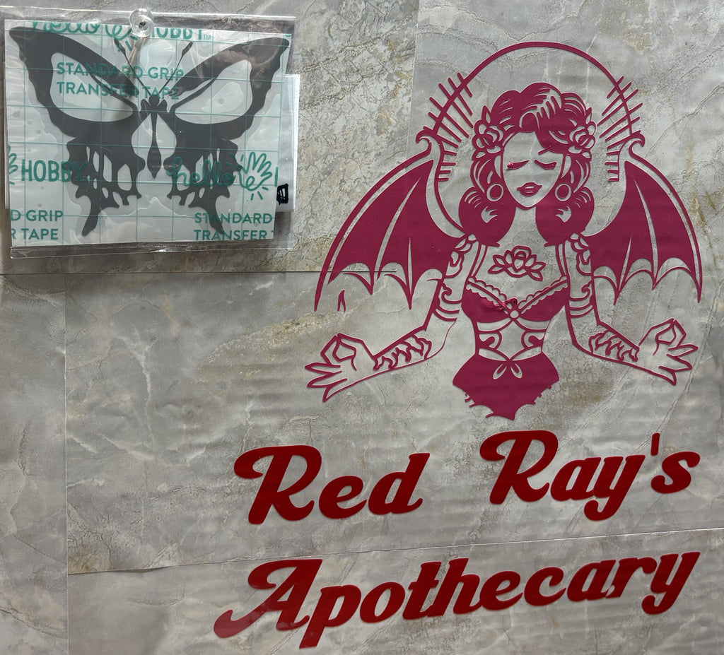 Skull Butterfly Vinyl Decal – 4x4 Inch Gothic Transformation Sticker