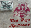 Skull Butterfly Vinyl Decal – 4x4 Inch Gothic Transformation Sticker