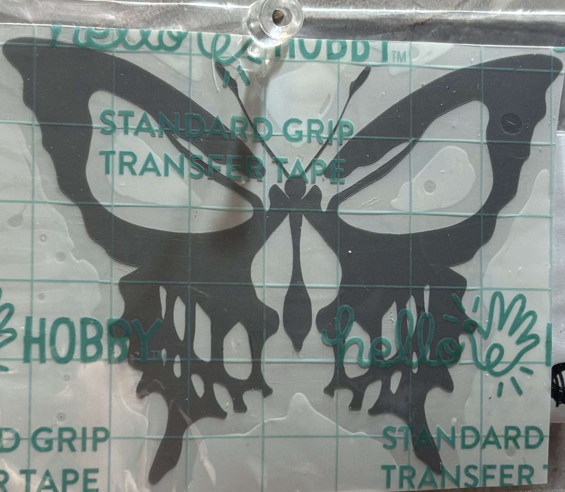 Skull Butterfly Vinyl Decal – 4x4 Inch Gothic Transformation Sticker