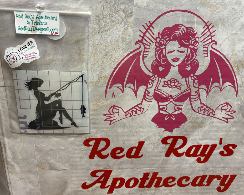 Fishing Pin-Up Girl Vinyl Decal – 4x4 Inch Outdoor Adventure Sticker