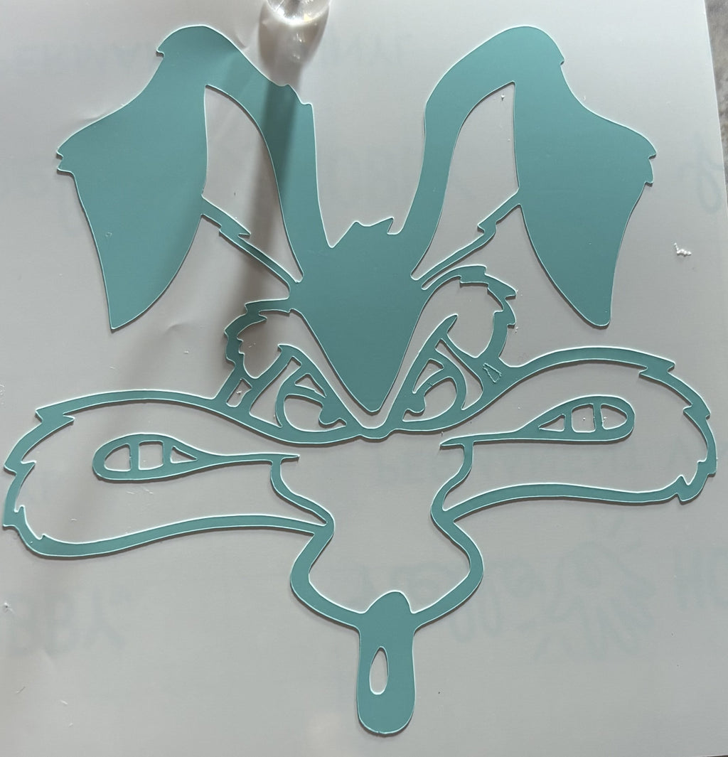 Wile E. Coyote Vinyl Decal – 4x4 Inch Classic Cartoon Character Sticker