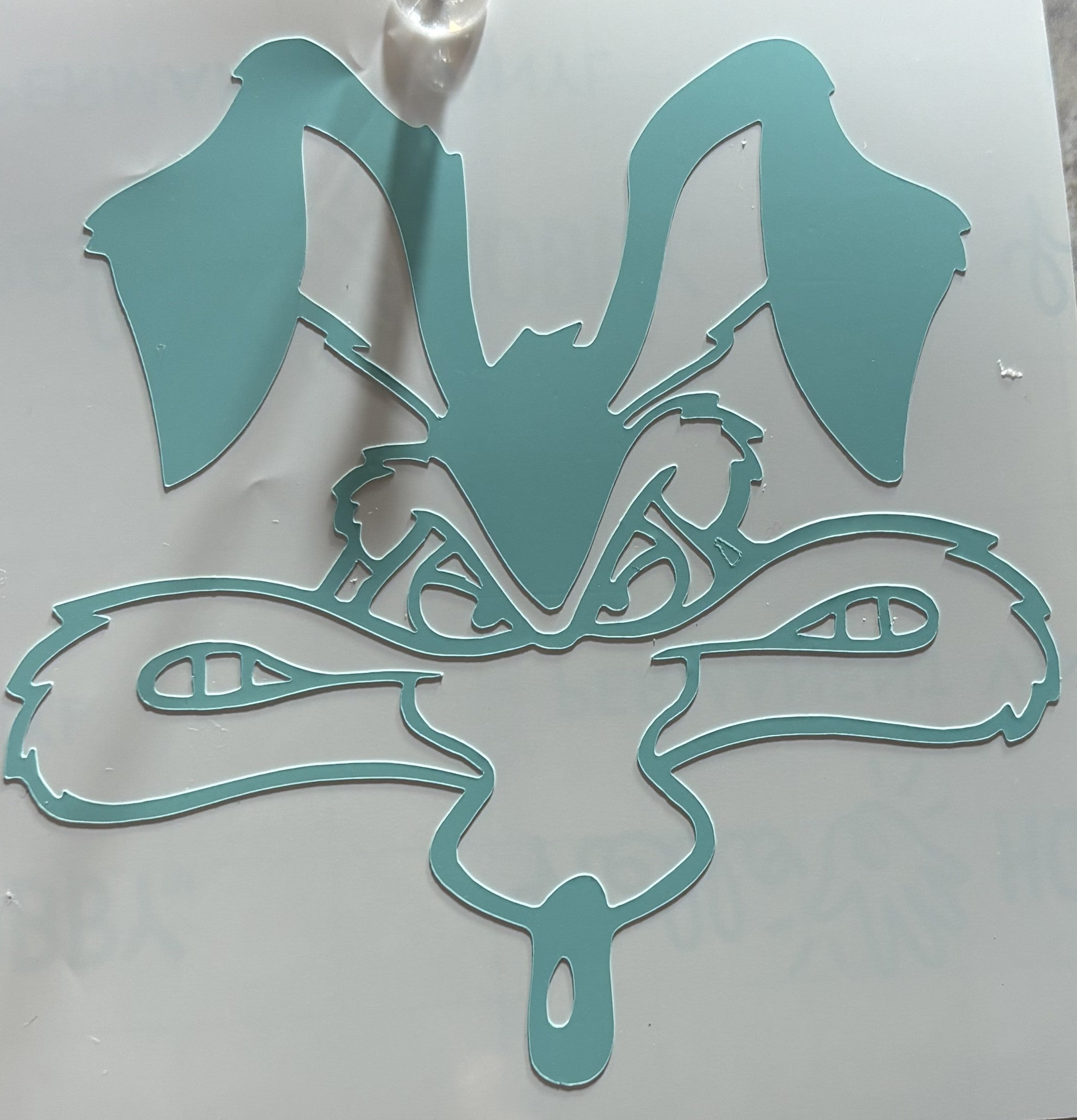 Wile E. Coyote Vinyl Decal – 4x4 Inch Classic Cartoon Character Sticker