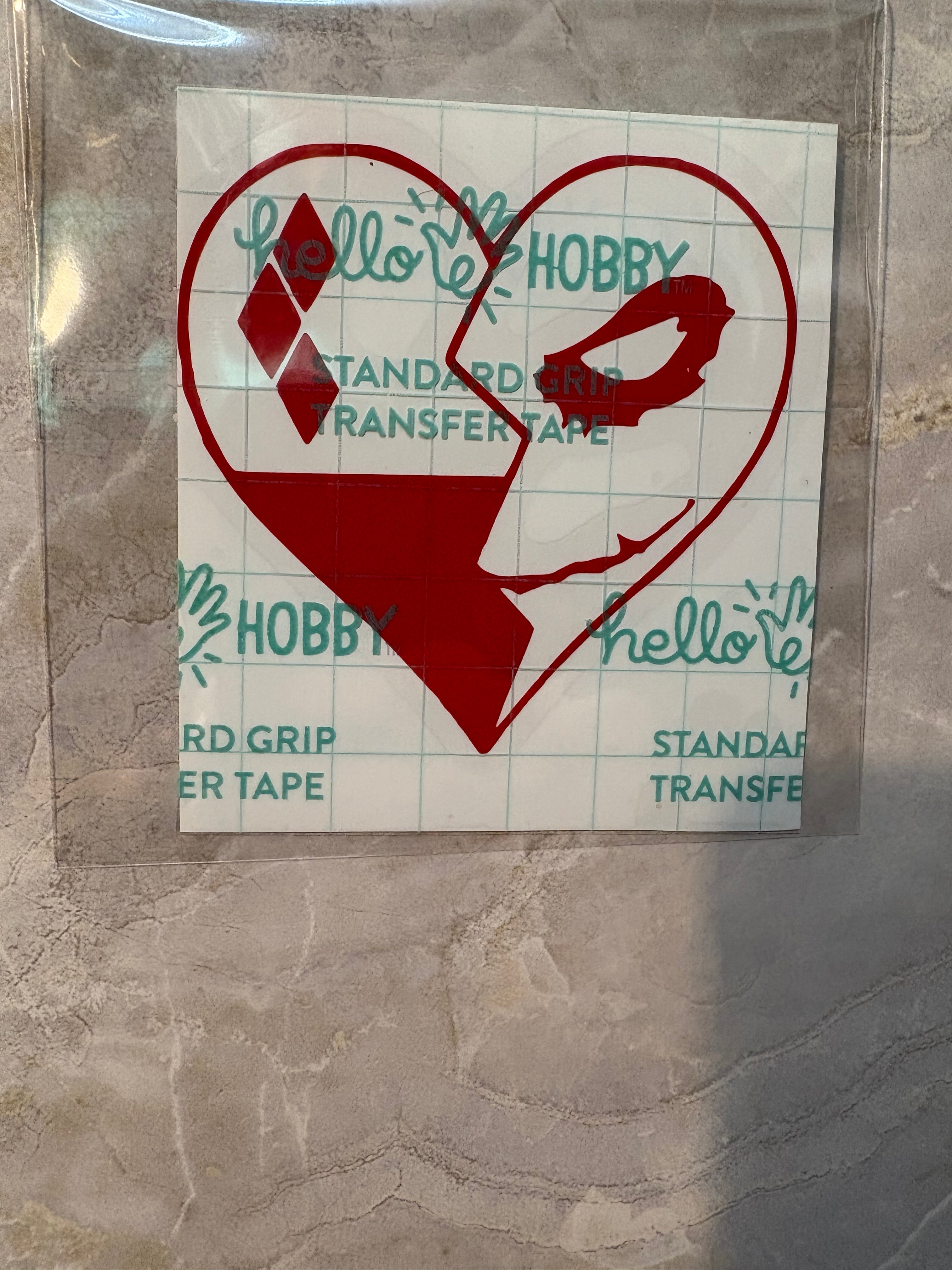 Chaos & Mischief Sweethearts Heart Decal – 4x4 Inch Gothic Romance Vinyl Sticker