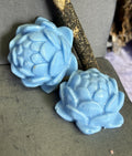 Lotus Blossom Soap Set (2 Pack) – Handmade Floral Decorative Soap Bars