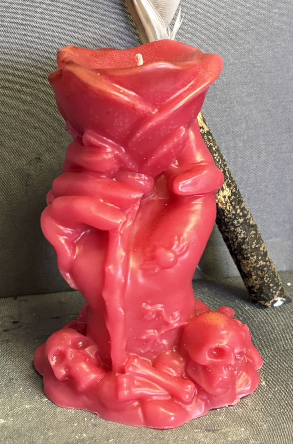 Mystic Rose Hand Candle