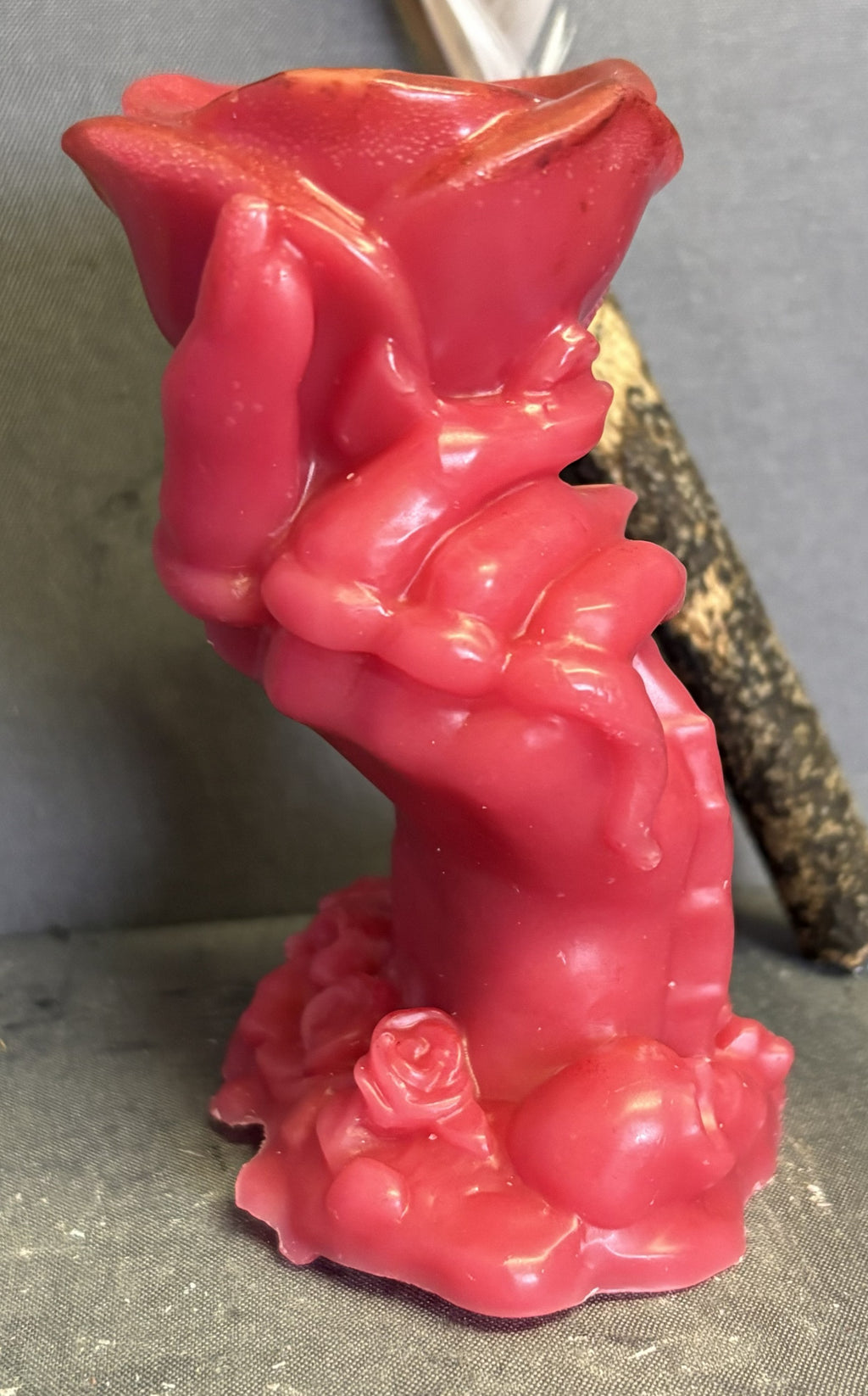 Mystic Rose Hand Candle