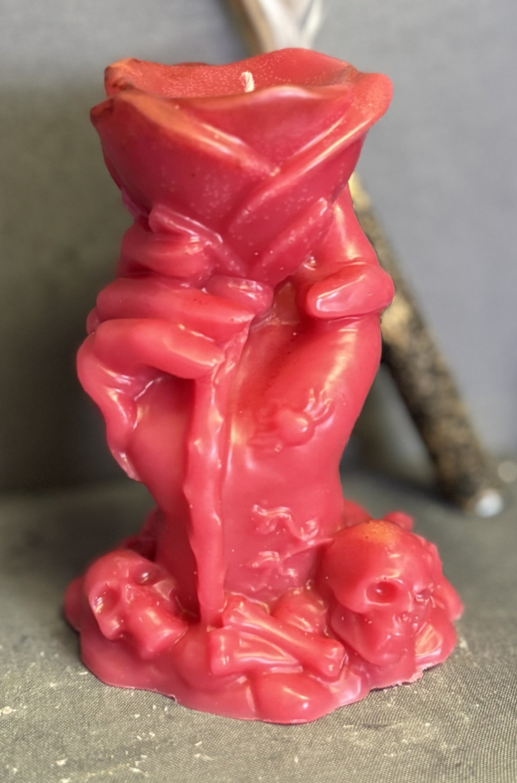 Mystic Rose Hand Candle
