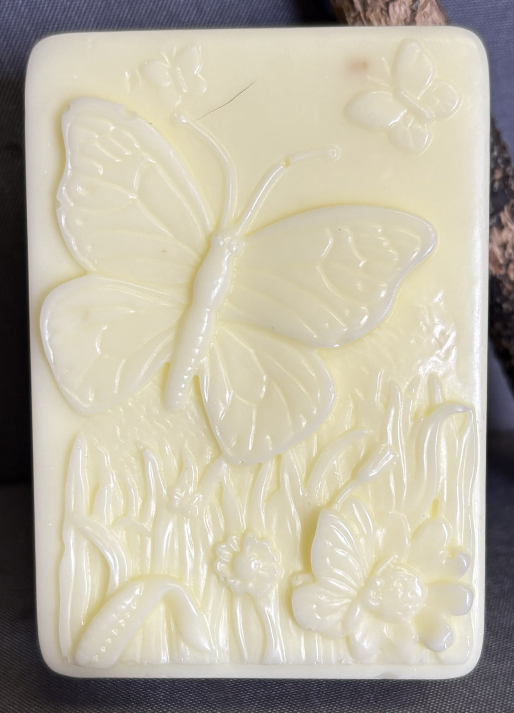 Floral Garden Soap Set – 4 Handmade Square Botanical Soap Bars